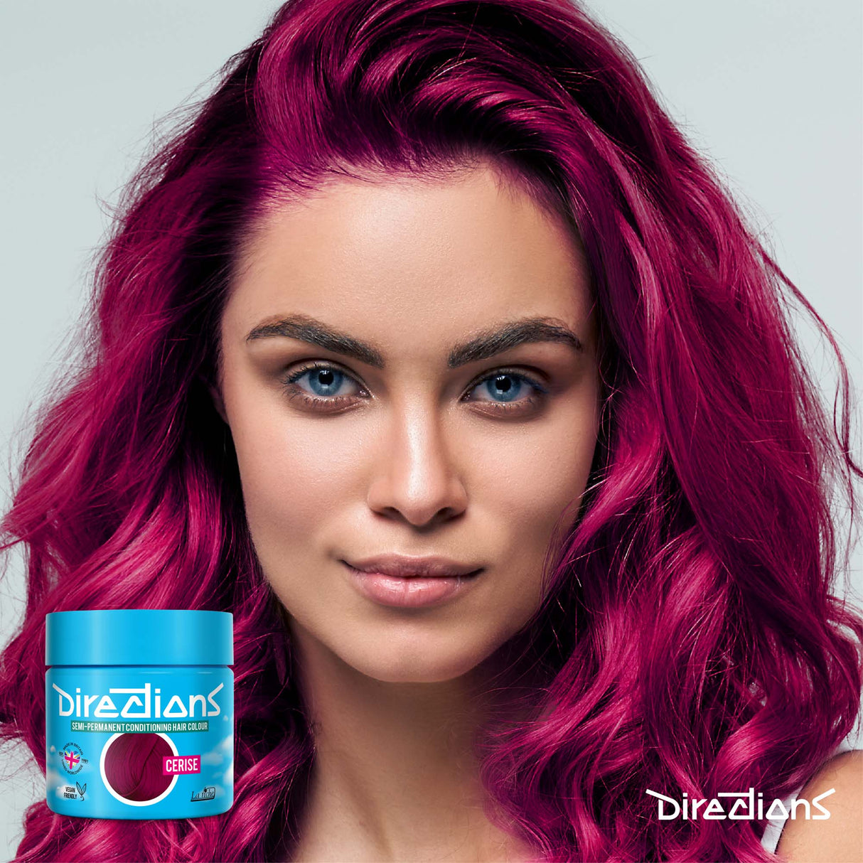 Directions Cerise Semi-Permanent Conditioning Hair Dye (4 x 100ml)
