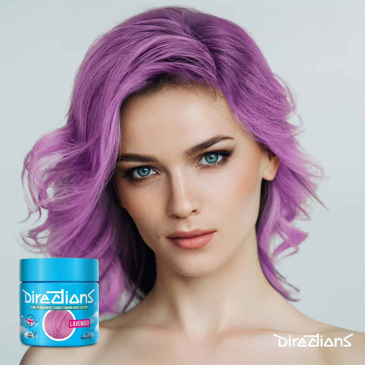 Directions Lavender Semi-Permanent Conditioning Hair Dye (4 x 100ml)