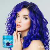 Directions Neon Blue Semi-Permanent Conditioning Hair Dye 100ml