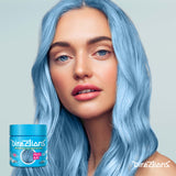 Directions Neon Blue Semi-Permanent Conditioning Hair Dye (4 x 100ml)