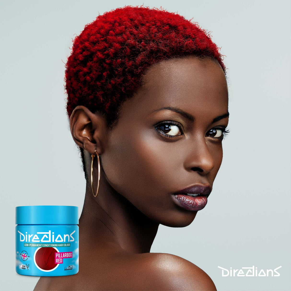 Directions Pillarbox Red Semi-Permanent Conditioning Hair Dye (4 x 100ml)