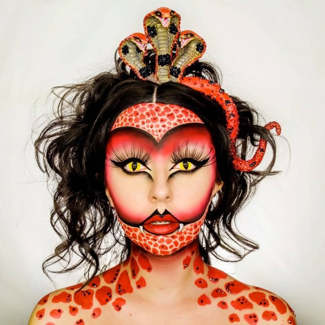 Water Based Face & Body Paint - Bright Red 18ml