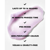 Mixed Up - Semi Permanent Hair Colour - Ash Blonde 125ml (538123)